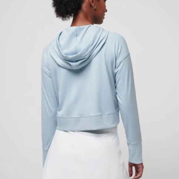 Travis Mathew Paso Robles Performance Hoodie Celestial Blue Size M NWT - Picture 2 of 11